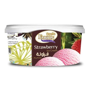 Fabion Strawberry Ice Cream 2 Liter