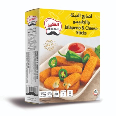 Al Kabeer Jalapeno And Cheese Sticks 250g