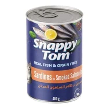 Snappy Tom Sardines with Smoked Salmon Jelly