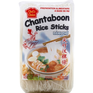 Chantaboon Rice Sticks Gluteen Free 375g