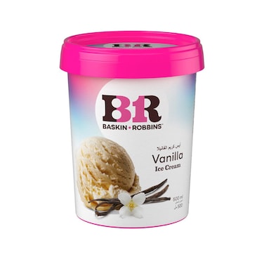 Baskin Robbins Ice Cream Vanilla 500ml