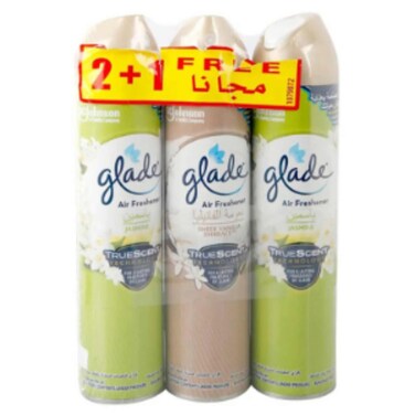 Glade Air Freshener (2+1Free)300ml