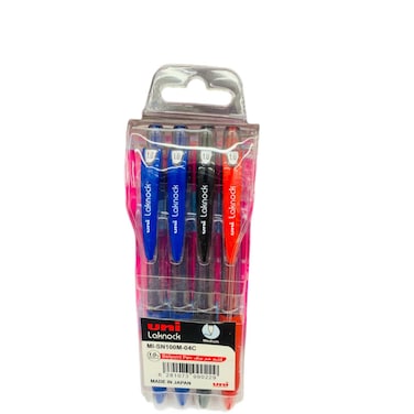 Uniball Ball Pen 4 Pieces 1 mm