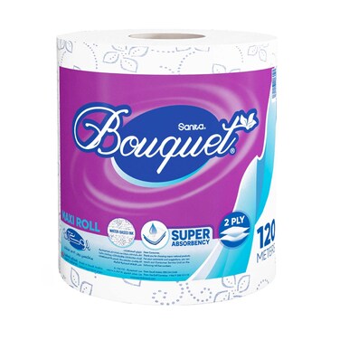 Sanita Bouquet Maxi Roll 120 meters 2 ply