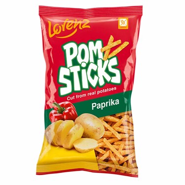 Lorenz Pom Sticks Potato Paprika Flavor 85g
