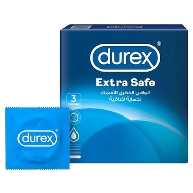 Durex Extra Safe Condoms 3s