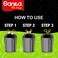 Sanita Tie Bag OXO Biodegradable Garbage Bags 50 Gallons 25 Large Bags 85x78cm