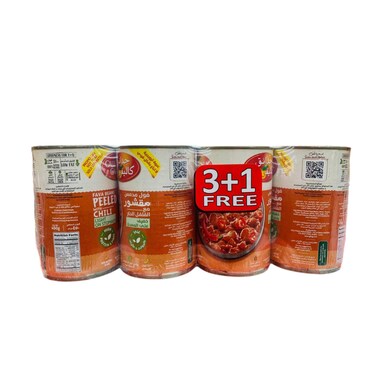 California Garden Peeled Foul Chili 4 x 450 gr