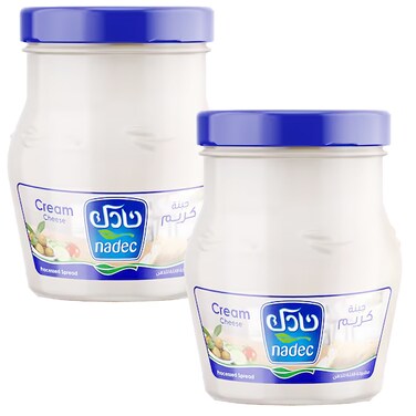 Nadec Jar Cream Cheese 2x500g