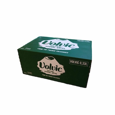 Volvic Natural Mineral Water 24x330ml