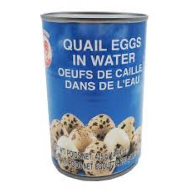 Cock  Canned Quail Eggs in Water 425g