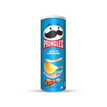 Pringles Salt and Vinegar Potato Chips 165g