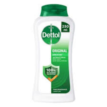 Dettol Original Shower Gel &amp; Body Wash, Pine Scent, 250ml