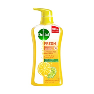 Dettol Fresh Shower Gel &amp; Body Wash, Citrus &amp; Orange Blossom, 5000ml