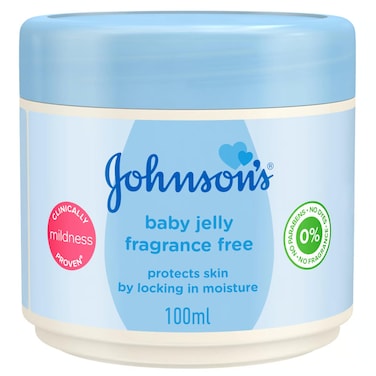 Johnsons Baby Jelly Fragrance Free 100ml