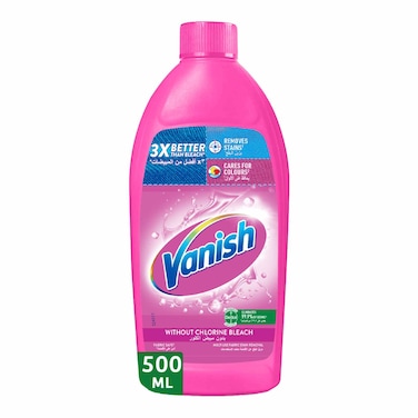 Vanish Liquid Fabric Stain Remover 500ml - Coloured &amp; White Clothes