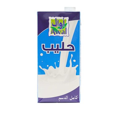 Awal UHT Full Cream Milk 1lt