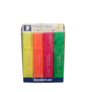 Staedtler Classic Highlighter 4 Pieces