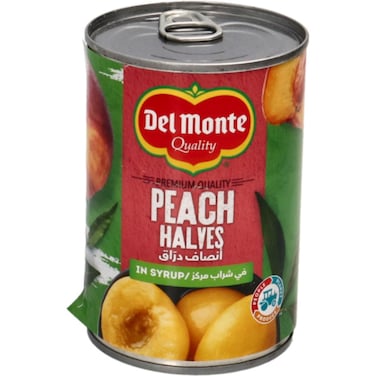 Del Monte Peach Halves in Syrup 420g
