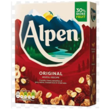 Alpen Original Swiss Style Muesli 375g