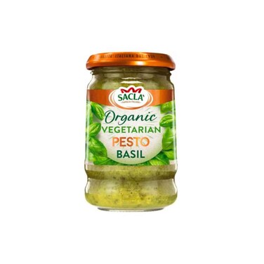 Sacla Organic Green Pesto 190g