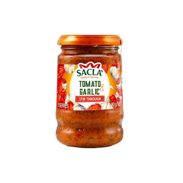 Sacla Sundried Tomato and Garlic 190g