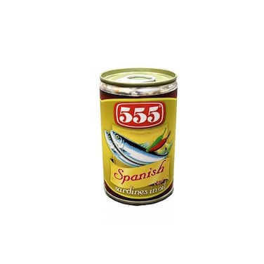 555 Sardines In Spanish Style 3 Packs Of 155 Grams