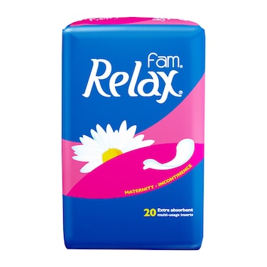 Fam Relax Maternity Pads 20 Multi Usage Inserts