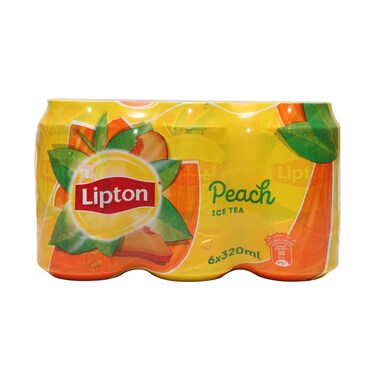 Lipton Ice Tea Peach 6 x 320 ml