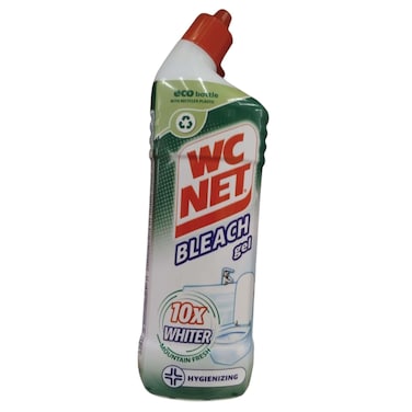 WC NET Mountain Fresh Toilet Cleaner Bleach Gel 750ml