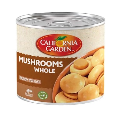 California Garden Whole Mushrooms 184g