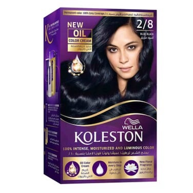 Wella Koleston Permanent Hair Color 2/8 Blue Black
