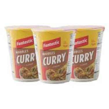 Fantastic Cup Noodles Curry 3x70gr