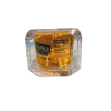 Dabur Vatika Naturals Extra Strong Hold Hard Rock Styling Hair Gel Orange 250ml