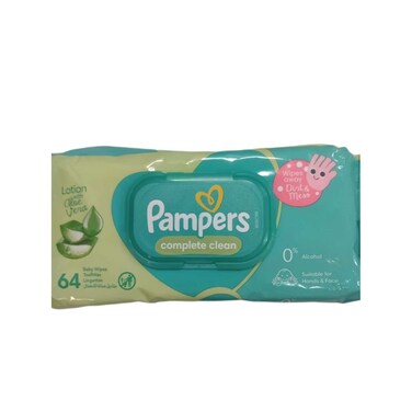 Pampers Baby Wipes (64 Wipes)
