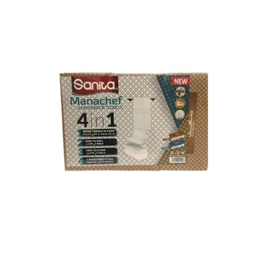 Sanita Manachef Paper Towels 4in1 6 boxes