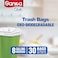 Sanita Club Trash Bags OXO Biodegradable 8 gallons Medium 30 bags 58x50cm