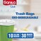 Sanita Club Trash Bags OXO Biodegradable 10 gallons Medium 30 bags 65x52cm
