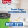 Sanita Club Trash Bags OXO Biodegradable 20 gallons Large 15 bags 75x68cm