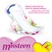 Private Miss Teen Natural Cotton Feel 20 Feminine Pads with Wings Nornal Economy Pack