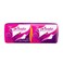 Private Natural Cotton Feel Extra Thin 14 Feminine Pads with Wings Night Economy Pack