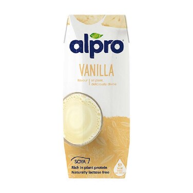 Alpro Vanilla Flavour Soya Milk Drink 250ml