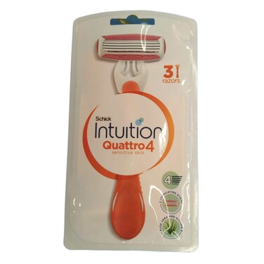 Schick Quattro Disposable Blades Multicolour 3 Blades