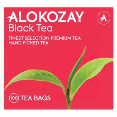 Alokozay Black Tea Tea Bags 100 Pieces