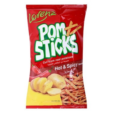 Lorenz Pom Sticks Potato Hot and Spicy Flavor 85g
