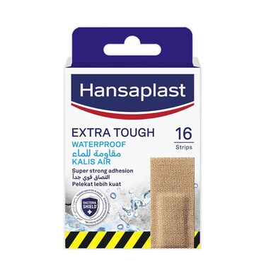 Hansaplast Extra Tough Strip Wound Pads 16pieces