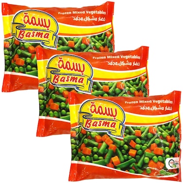 Basma Mix Vegetables 3x400g