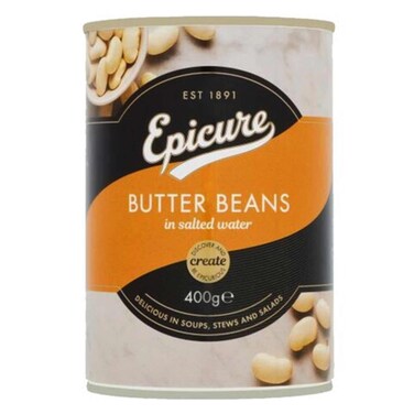Epicure Butter Beans in Water 400g