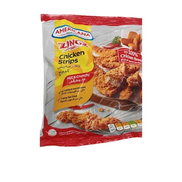 Americana Hot Chicken Strips 750g
