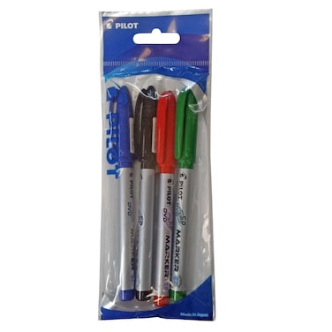 Pilot Cd Marker Perm. 4Pcs